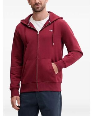 GANT Zip Hoodie - Red
