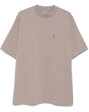 Rhun ロゴ Tシャツ - グレー