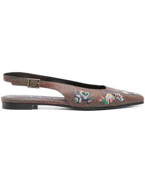 Etro Ballerines À Motif Cachemire - Multicolore