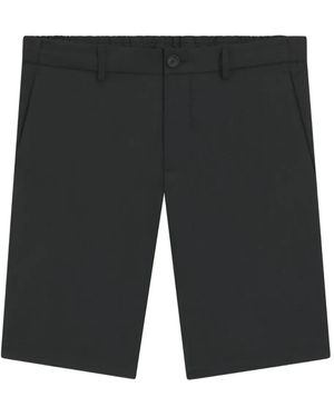 BOSS Shorts Con Tasche E Bottoni - Nero