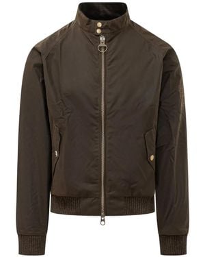 Barbour Merchant Waxed Jacket - Brown