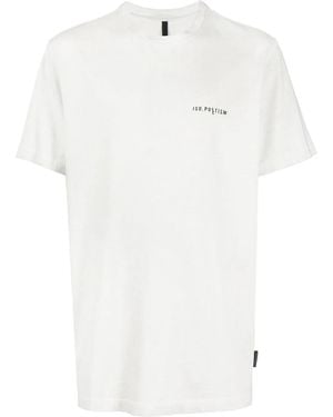 ISO.POETISM Logo-Print T-Shirt - White
