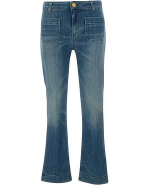 The Seafarer Francoise Flared Jeans - Blue