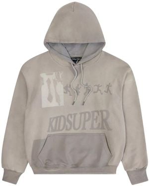 Kidsuper Sun-Faded Hoodie - Grey