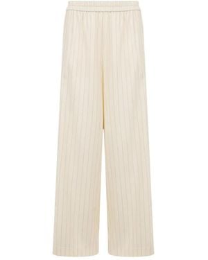 Clea Calla ストライプ パンツ - ホワイト