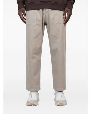 Gramicci Pocket-Detail Cotton Trousers - Grey