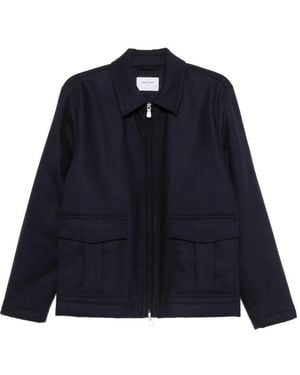 Gran Sasso Zip-Up Flap-Pocket Jacket - Blue