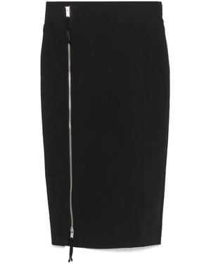 スカート THOM KROM Women Skirts LWSK89BLACK Black Thom Krom Ruched Midi Skirt | Black | FARFETCH