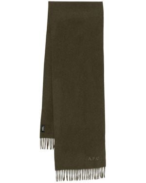 A.P.C. Ambroise Scarf - Green