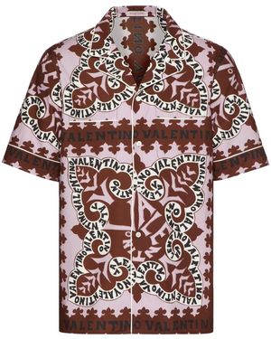 Valentino Garavani ヴァレンティノ ショートスリーブ シャツ - レッド