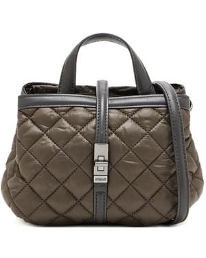 MZ Wallace Mini Astor Quilted Tote Bag - Black