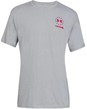 Under Armour Freedom T-Shirt - Grey