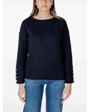 Street One Maglione Con Bottoni - Blu