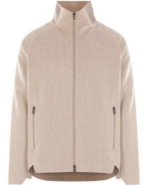 Sease Chaqueta bómber con cremallera - Neutro