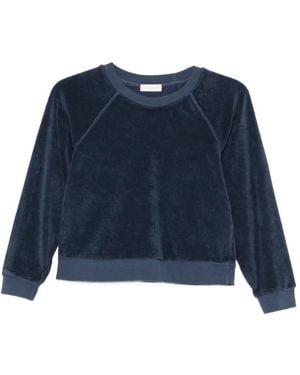 Suzie Kondi Raglan-Sleeve Sweatshirt - Blue