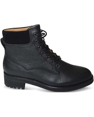 Polo Ralph Lauren Bryson Lace-Up Boots - Black