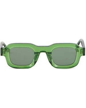 Thierry Lasry Translucent-Acetate Square-Frame Sunglasses - Green