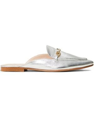 Twinset Oval T Mules - Weiß