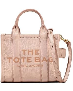 Marc Jacobs The Leather Crossbody Tote Bag - Pink