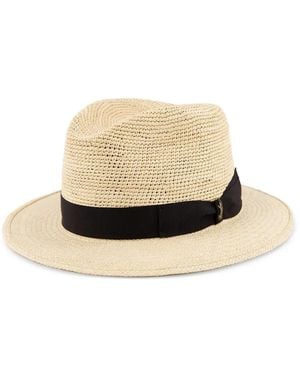 Borsalino Panama Sun Hat - White
