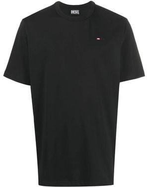 DIESEL T-just-microdiv ロゴ Tシャツ - ブラック