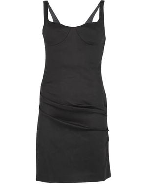 Jonathan Simkhai Lindy Sculpted Mini Dress - Black