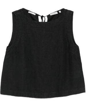 Marc O' Polo Top Con Cierre De Lazo - Negro