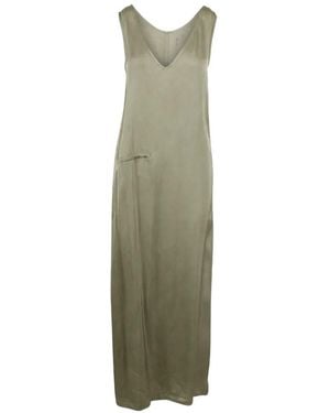 Christian Wijnants Dalta V-Neck Maxi Dress - Green