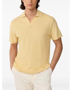 Hackett V-Neck T-Shirt - Natural