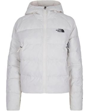 The North Face フーデッド パデッドジャケット - グレー