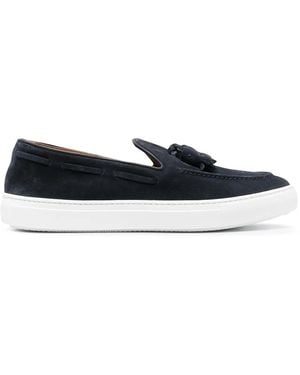 Fratelli Rossetti Front Tassel Loafers - Blue