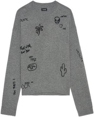 Zadig & Voltaire Marko Pullover - Grau