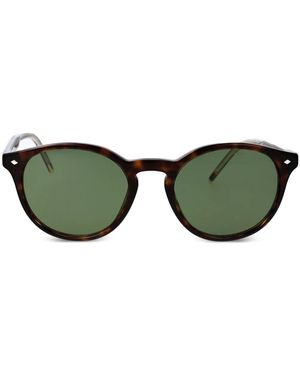 Giorgio Armani Round-Frame Sunglasses - Green