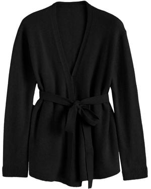 Chinti & Parker Cárdigan Con Diseño Cruzado - Negro