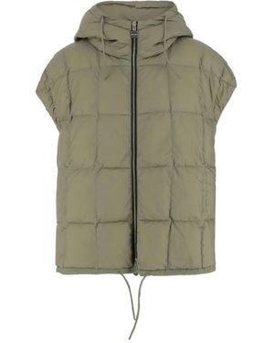 Ienki Ienki Hooded Quilted Vest - Green