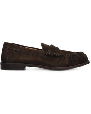 Julie Dee Mocasines Slip-On De Ante - Blanco