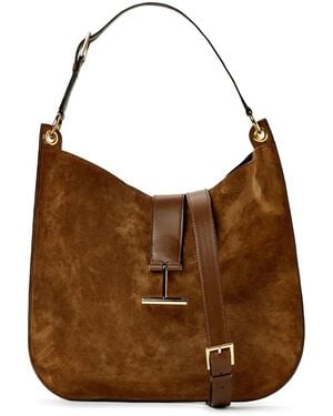 Tom Ford Tara ショルダーバッグ S - ブラウン