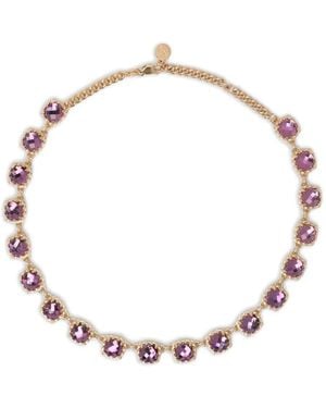 Stolen Girlfriends Club Love Claw Eternity Necklace - Metallic