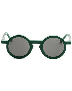 VAVA Eyewear Round-Frame Sunglasses - Green