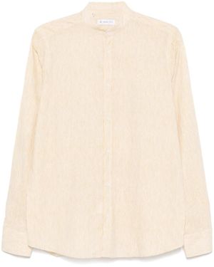 Manuel Ritz Striped Shirt - Natural