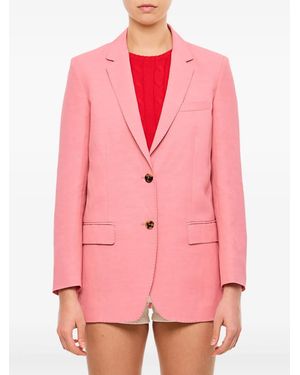 Alberto Biani Single-Breasted Blazer - Pink