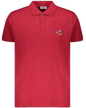 Iceberg Logo-Detail Polo Shirt - Red