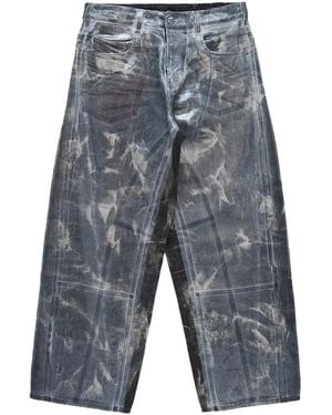 DIESEL Acid-Washed Jeans - Blue
