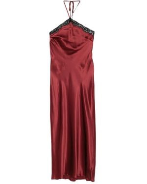 Reformation Vestido Aara - Rojo