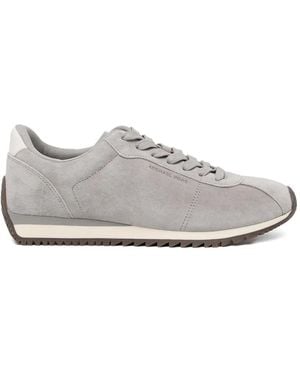 Michael Kors Baskets Rhodes En Daim - White