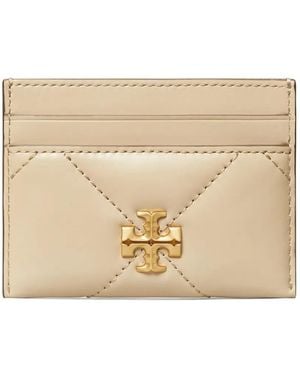 Tory Burch Porte-Cartes Matelassé Kira - Neutre
