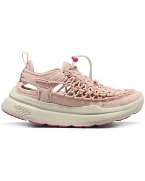 Keen Uneek Wk Woven-Design Trainers - Pink