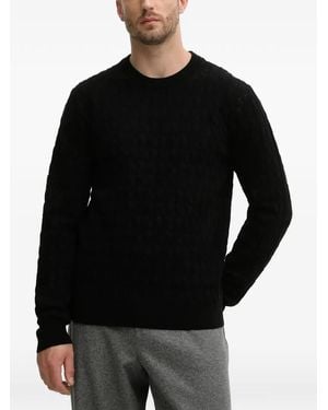 Michael Kors Strukturierter Pullover - Schwarz
