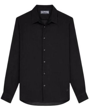 Vilebrequin Long-Sleeve Shirt - Black