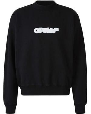 Off-White c/o Virgil Abloh Spray Arrow スウェットシャツ - ブラック